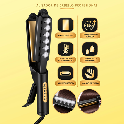 Plancha cerámica iónica